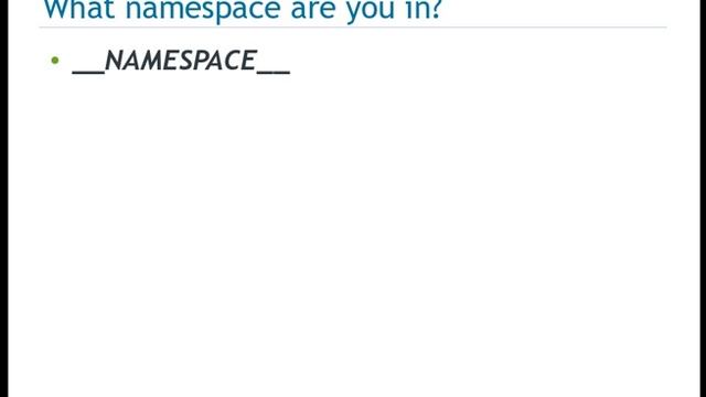 Using PHP 5 3 Namespaces for Fame and Fortune смотреть онлайн