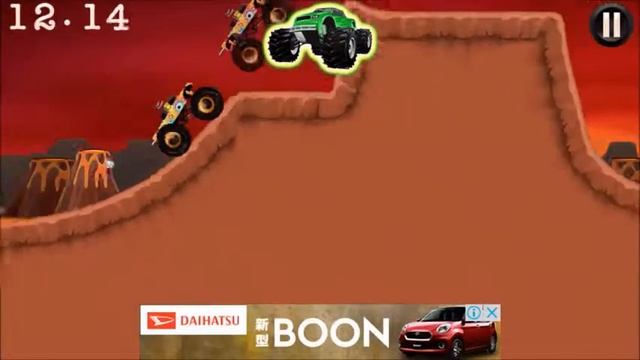 [Kids Game] Monster truck hill road heroes game play смотреть онлайн