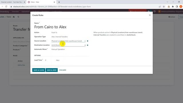 Odoo 16 | Advanced routes transfer from different warehouse with double validation смотреть онлайн