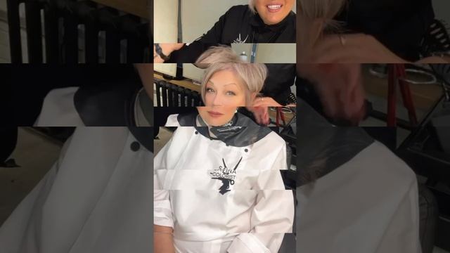 СТРИЖКА ПИКСИ-БОБ ДЛЯ ЖЕНЩИН 50+/PIXIE BOB HAIRCUT FOR WOMEN 50+ смотреть онлайн