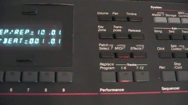 ENSONIQ SD-1 Demo - 