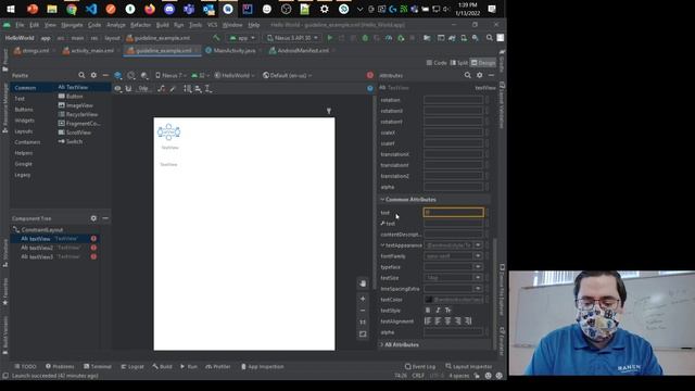 1-13 Android Lesson 1.2 - Layouts & Resources смотреть онлайн