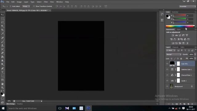 Autumn Effect | Photoshop CS6 Tutorial смотреть онлайн