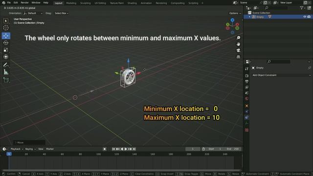 Wheel Rigging And Animation | Blender 3.4 Tutorial смотреть онлайн