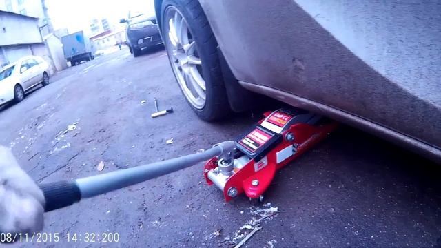 Подкатной домкрат BIG RED смотреть онлайн