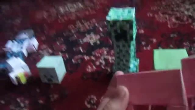 Бумажные поделки из Minecraft 1 часть смотреть онлайн