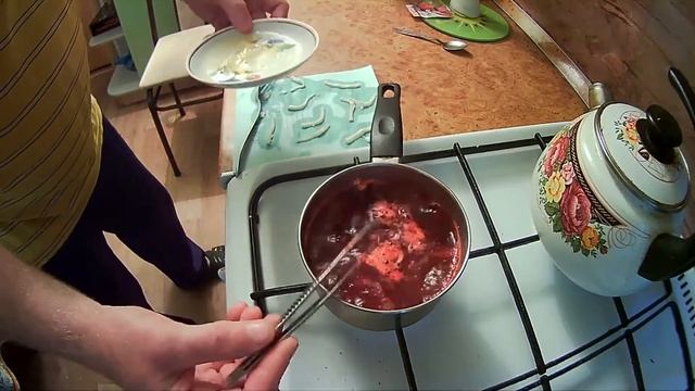 Изготовление искусственного опарыша