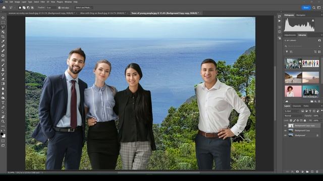 How To Delete a Person in Photoshop смотреть онлайн