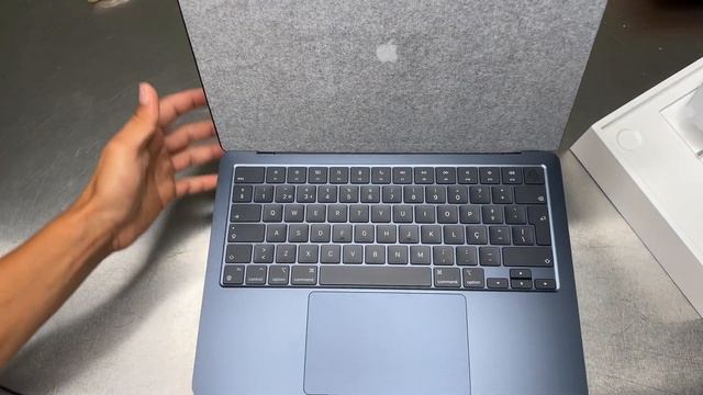 M2 MacBook Air Unboxing and First Look! As light as Air! смотреть онлайн