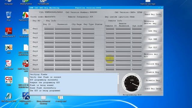 Downgrade CAS3+ bmw e71 X6 read ISN, change ISN CAS смотреть онлайн