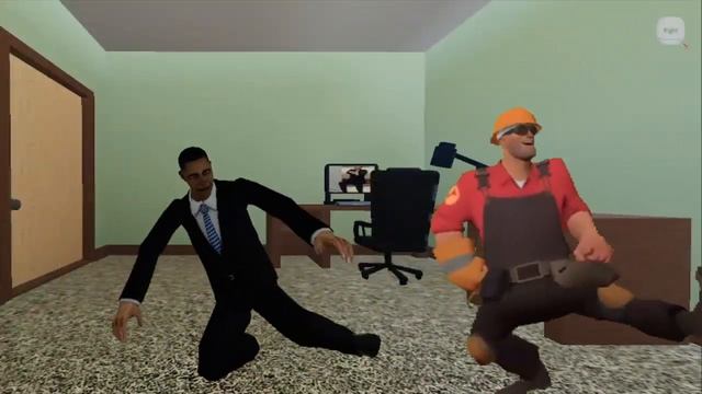 Obama Rig dance (Live Animation Creator Roblox) смотреть онлайн