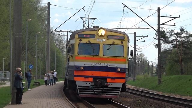 2М62У на Большой Скорости, Обкатка Новой Шкоды и Другие Поезда в Огре | Железнодорожный Микс