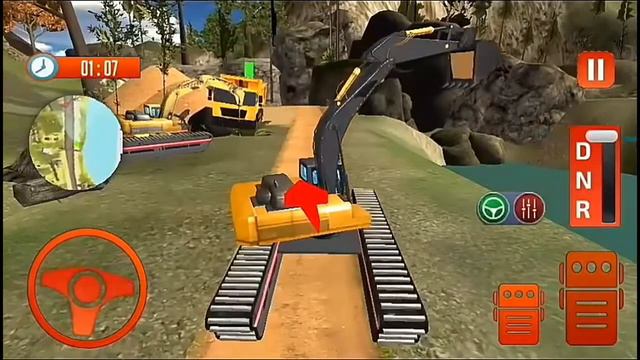 MOBIL TRUK MUAT PASIR-SIMULATOR EXCAVATOR смотреть онлайн
