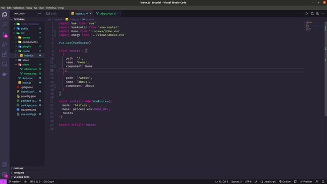 Vue Tutorial - Parte 6 (Vue Router) смотреть онлайн