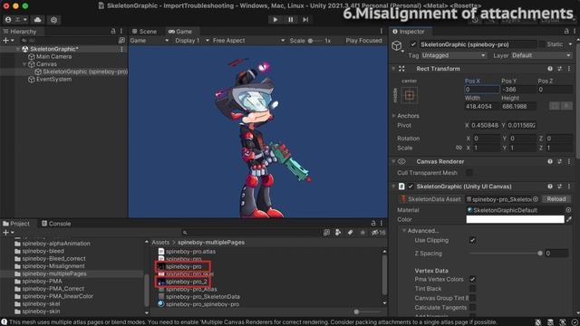 [spine-unity] Import Troubleshooting смотреть онлайн