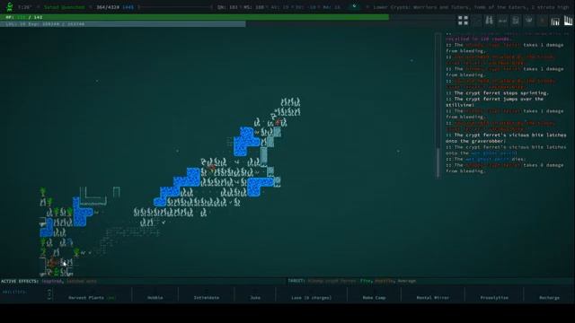 Caves of Qud - Прохождение Гробницы пожирателя ( 11 серия) смотреть онлайн