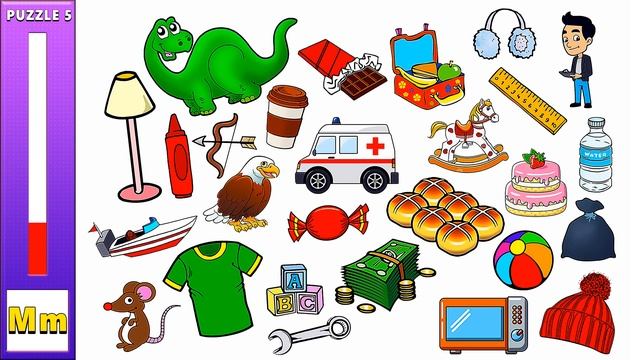 I Spy with My Little Eye Game for Kids | Find Something Beginning with... смотреть онлайн