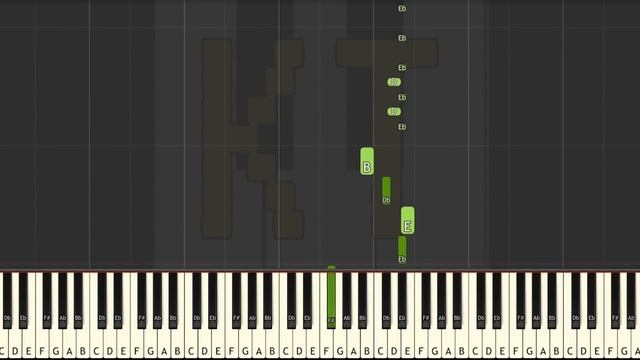 The World Revolving from Deltarune - Easy Mode [Piano Tutorial] (Synthesia) смотреть онлайн