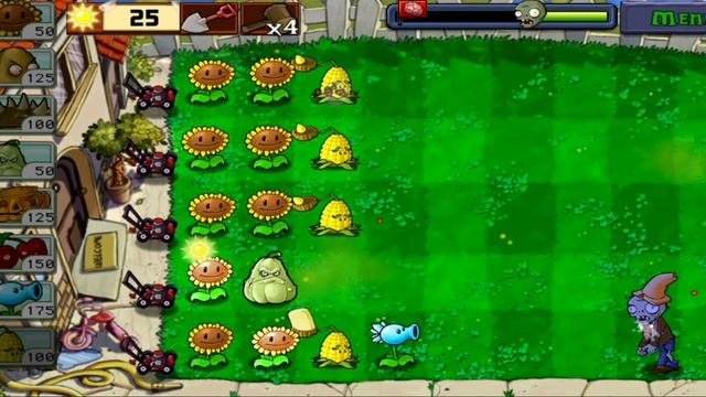 Plants vs Zombies : Survival - Day смотреть онлайн
