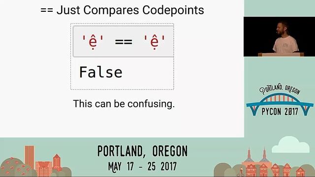Morgan Wahl Text is More Complicated Than You Think Comparing and Sorting Unicode PyCon 2017 смотреть онлайн