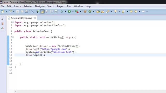 Close Browser using Selenium 2 Java WebDriver смотреть онлайн