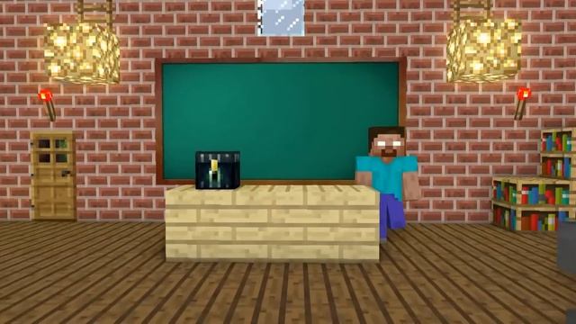Monster School : R.I.P. Baldi & Herobrine - Minecraft Animation смотреть онлайн