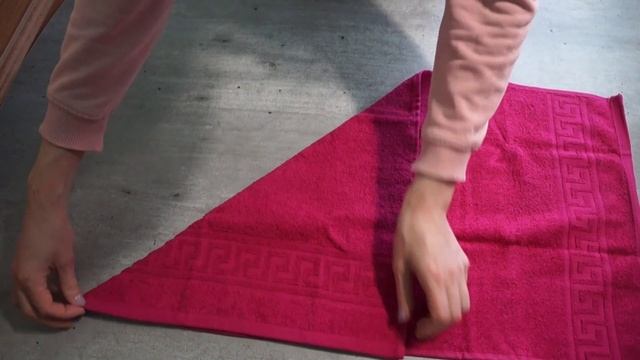 ?Как сложить полотенце?Быстро, просто и красиво смотреть онлайн