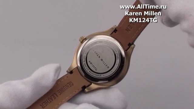 Женские наручные fashion часы Karen Millen KM124TG смотреть онлайн