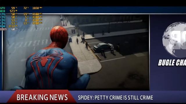 The Amazing Spider-Man 2 | Core i3-10100F | GT1030 смотреть онлайн