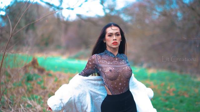 Paris Montecarlo CAtwalk Wearing White Jacket