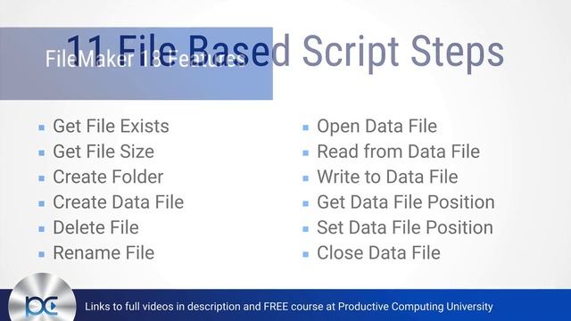 FileMaker 18 New Features in under 7 minutes смотреть онлайн