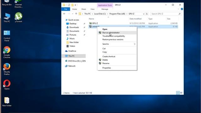 How to Uninstall TechPowerUp GPU-Z 1.11 Manually? смотреть онлайн