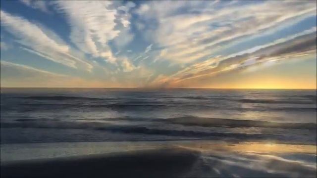 Шум океана. Океан на закате. Звуки природы. Эстетика природы смотреть онлайн