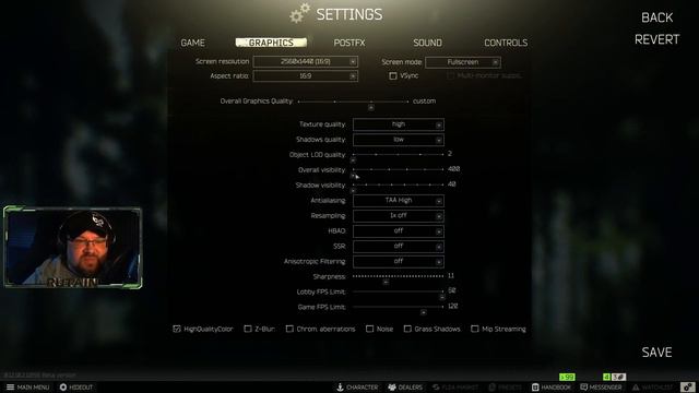 Escape From Tarkov MAX FPS// WIDOCZNOŚĆ// Ustawienia graficzne PORADNIK смотреть онлайн