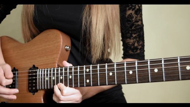 Europe - Superstitious Guitar Solo Cover смотреть онлайн