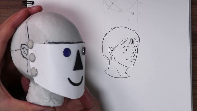 How to draw a face in an easy way. смотреть онлайн