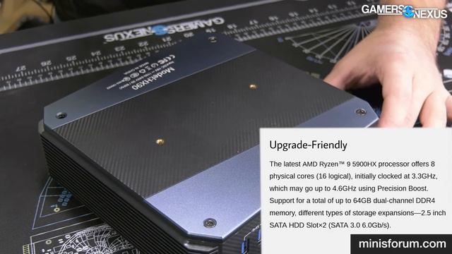 Utter Incompetence: Liquid Metal Disaster in Minisforum HX90 Small AMD Gaming PC смотреть онлайн