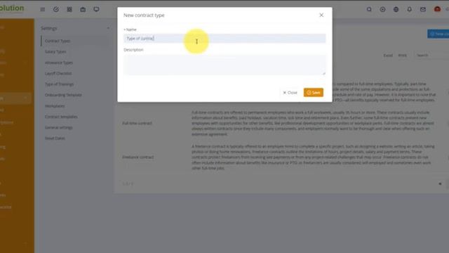1 RISE CRM Plugins HR Records Settings Contract Type смотреть онлайн