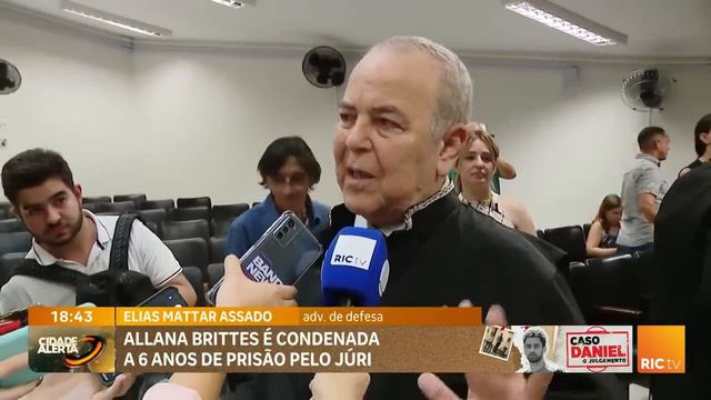 Condenação de Allana Brittes foi a surpresa do julgamento смотреть онлайн