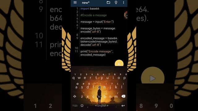 Python Message Encode Decode inBase64 Encoding and Decoding смотреть онлайн