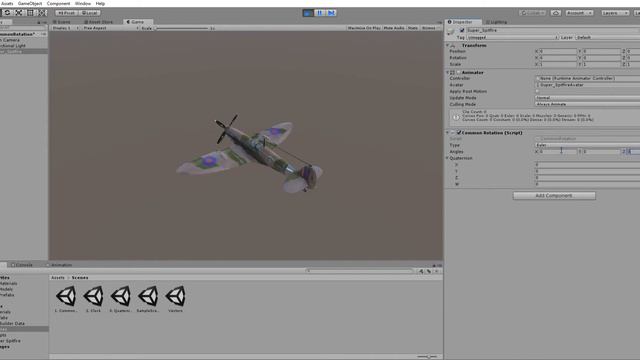 Поворот объекта через углы Эйлера и кватернионы в Unity 3D смотреть онлайн