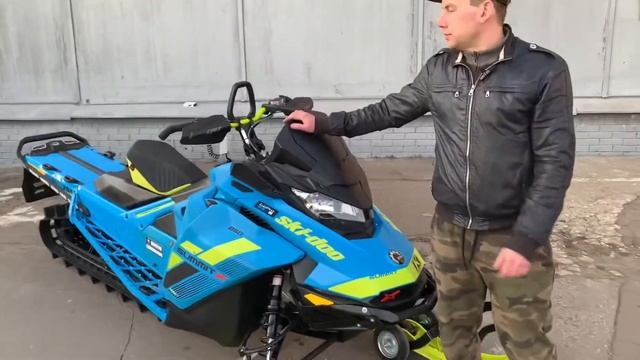 Обзор снегохода BRP Ski-Doo Summit X 154 смотреть онлайн