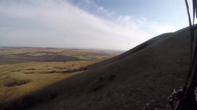 Юца. 02 сентября 2019. Полёт на параплане и слив в пампасы. смотреть онлайн