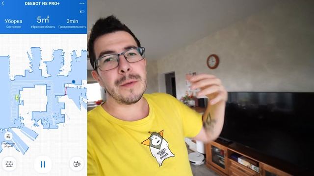 Очень достойный робот пылесос со станцией автовыгрузки мусора смотреть онлайн