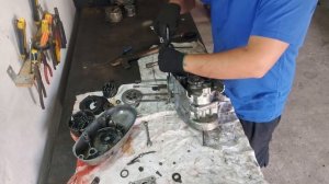 Разбор двигателя Восход3м 01 Сова