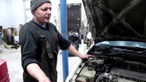 Замена ремня ГРМ на Toyota Caldina. Двигатель 3S-FE