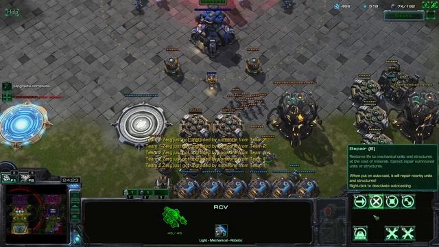 SC2 Arcade Ep.267 Zerg Wars (Moebius)