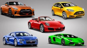 Машинки - переделка с сюрпризом - видео для самых маленьких