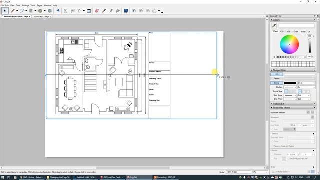 Changing Paper Size in LayOut AFTER Exporting Your Floor Plan From SketchUp смотреть онлайн