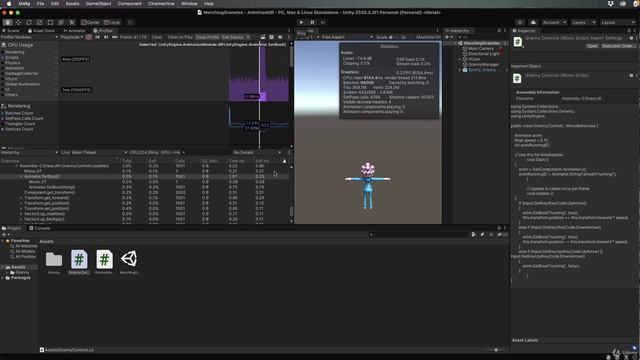 4-11 Strings With Animators and Shaders | Optimising Script смотреть онлайн